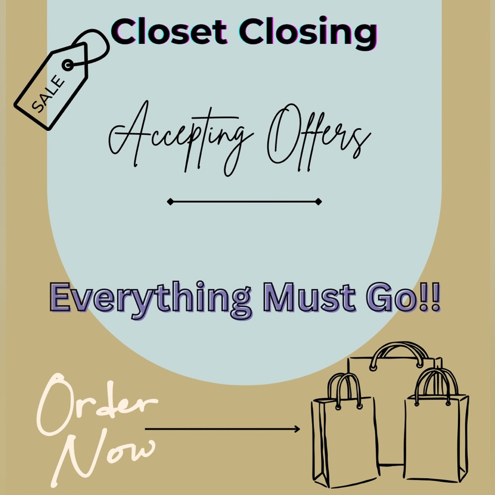 Like the item but not the price? Send me an offer!!